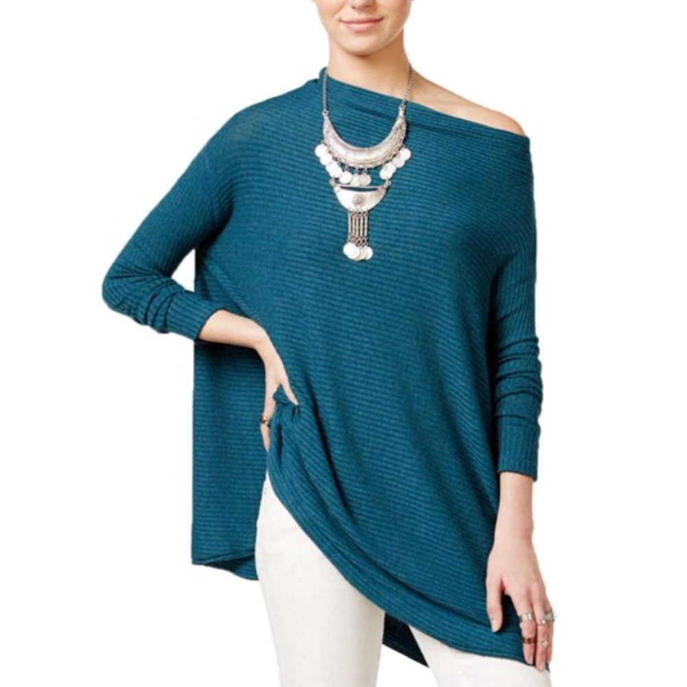 We the Free Lover Rib Split Back Pullover